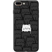 Черный чехол Uprint Apple iPhone 7/8 Plus 