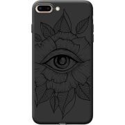 Черный чехол Uprint Apple iPhone 7/8 Plus Eye