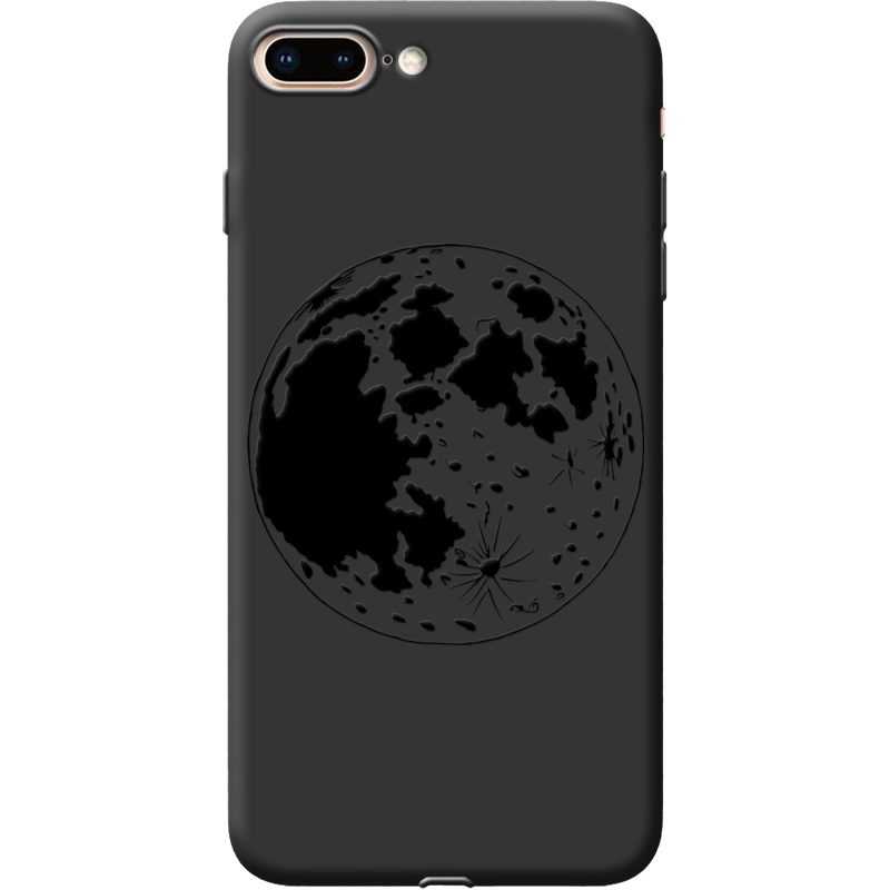 Черный чехол Uprint Apple iPhone 7/8 Plus Planet