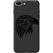 Черный чехол Uprint Apple iPhone 7/8 Plus Eagle