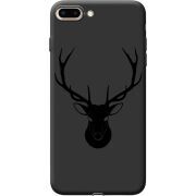 Черный чехол Uprint Apple iPhone 7/8 Plus Deer