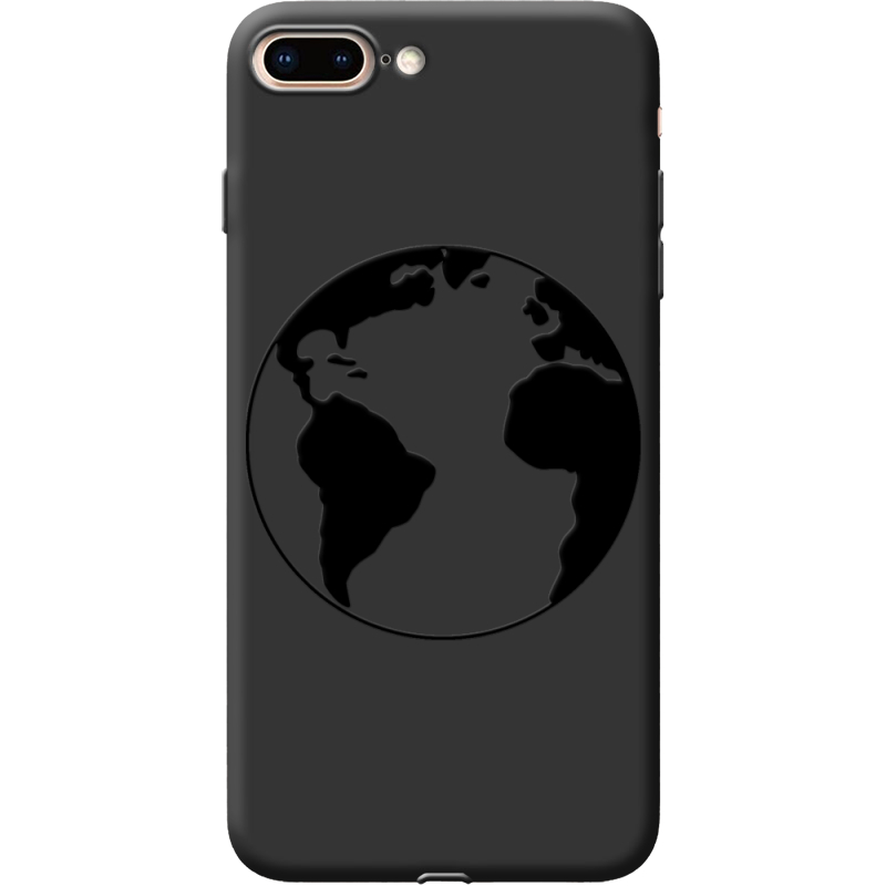 Черный чехол Uprint Apple iPhone 7/8 Plus Earth