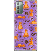 Чехол BoxFace Samsung N980 Galaxy Note 20 Yoga Cat