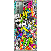 Чехол BoxFace Samsung N980 Galaxy Note 20 Multicolored Inscriptions