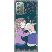 Чехол BoxFace Samsung N980 Galaxy Note 20 Girl and deer