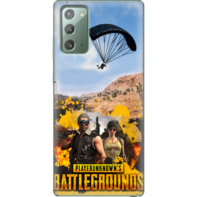 Чехол BoxFace Samsung N980 Galaxy Note 20 Pubg parachute