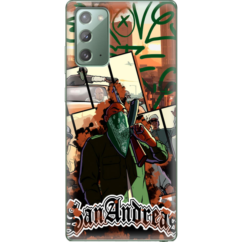 Чехол BoxFace Samsung N980 Galaxy Note 20 GTA San Andreas