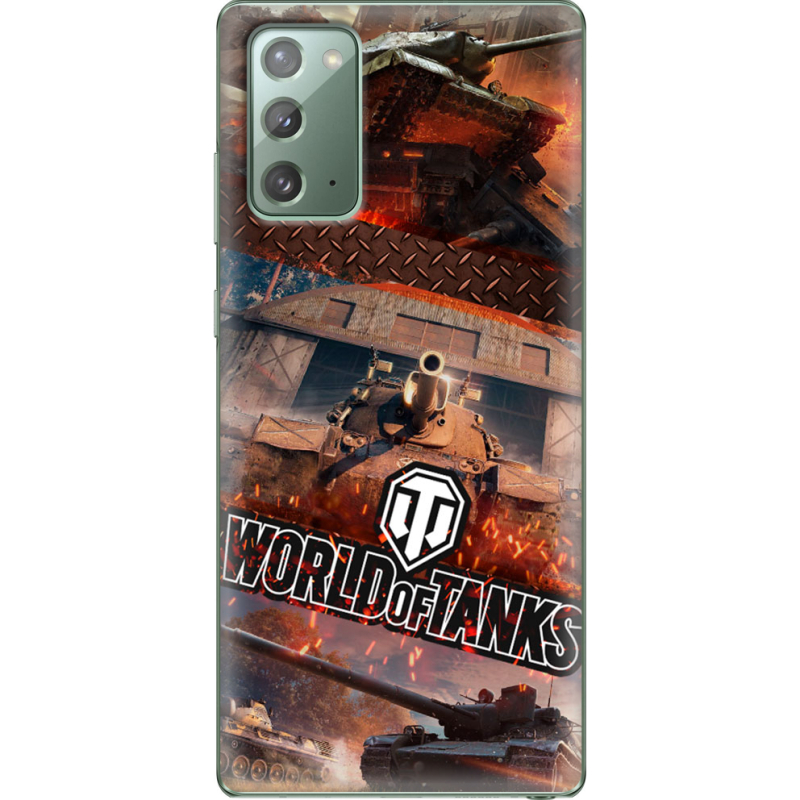 Чехол BoxFace Samsung N980 Galaxy Note 20 World Of Tanks