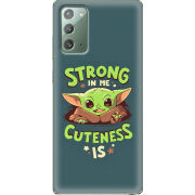 Чехол BoxFace Samsung N980 Galaxy Note 20 Strong in me Cuteness is