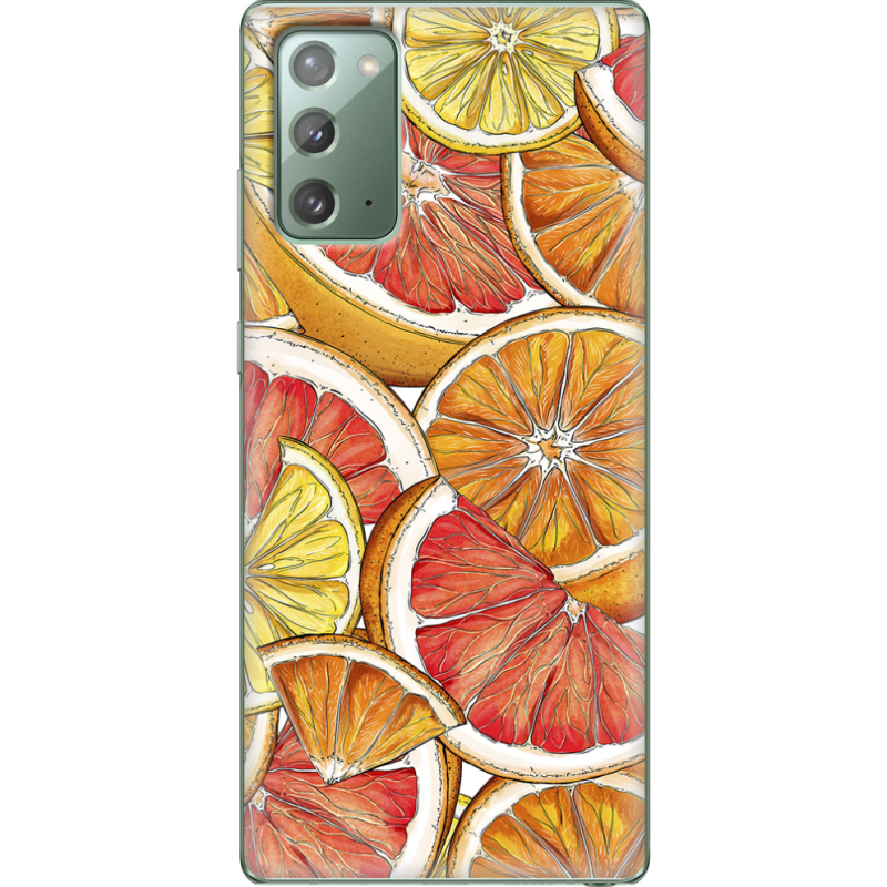 Чехол BoxFace Samsung N980 Galaxy Note 20 Citrus Pattern