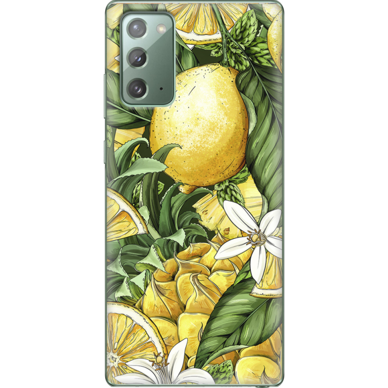 Чехол BoxFace Samsung N980 Galaxy Note 20 Lemon Pattern