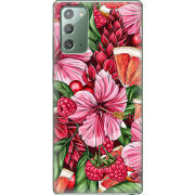 Чехол BoxFace Samsung N980 Galaxy Note 20 Tropical Flowers