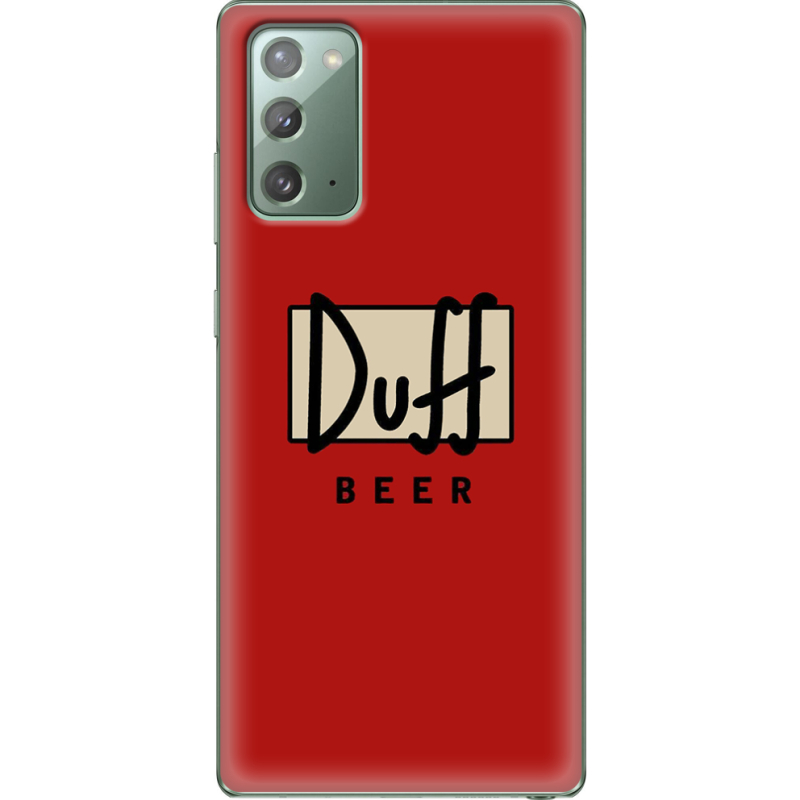 Чехол BoxFace Samsung N980 Galaxy Note 20 Duff beer