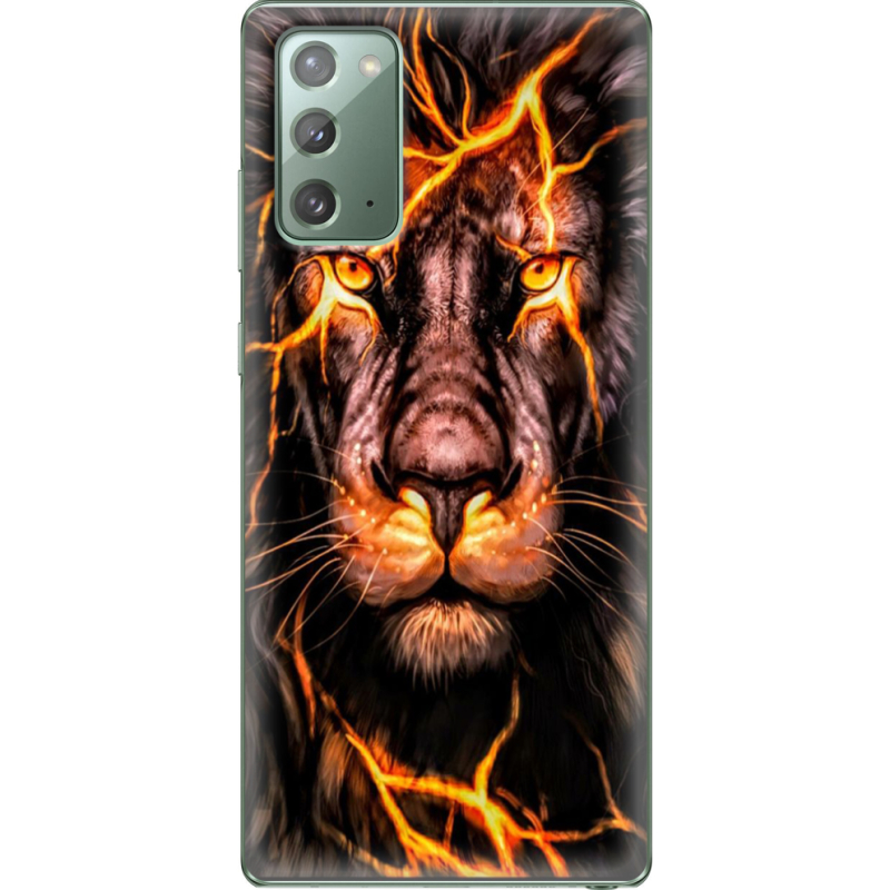 Чехол BoxFace Samsung N980 Galaxy Note 20 Fire Lion