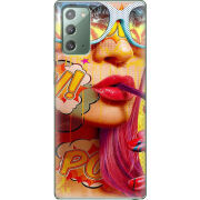 Чехол BoxFace Samsung N980 Galaxy Note 20 Yellow Girl Pop Art