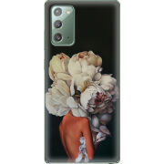 Чехол BoxFace Samsung N980 Galaxy Note 20 Exquisite White Flowers