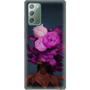 Чехол BoxFace Samsung N980 Galaxy Note 20 Exquisite Purple Flowers