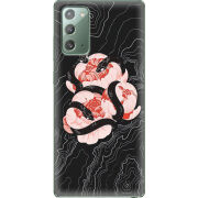 Чехол BoxFace Samsung N980 Galaxy Note 20 Snake Rose