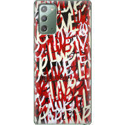 Чехол BoxFace Samsung N980 Galaxy Note 20 Love Graffiti