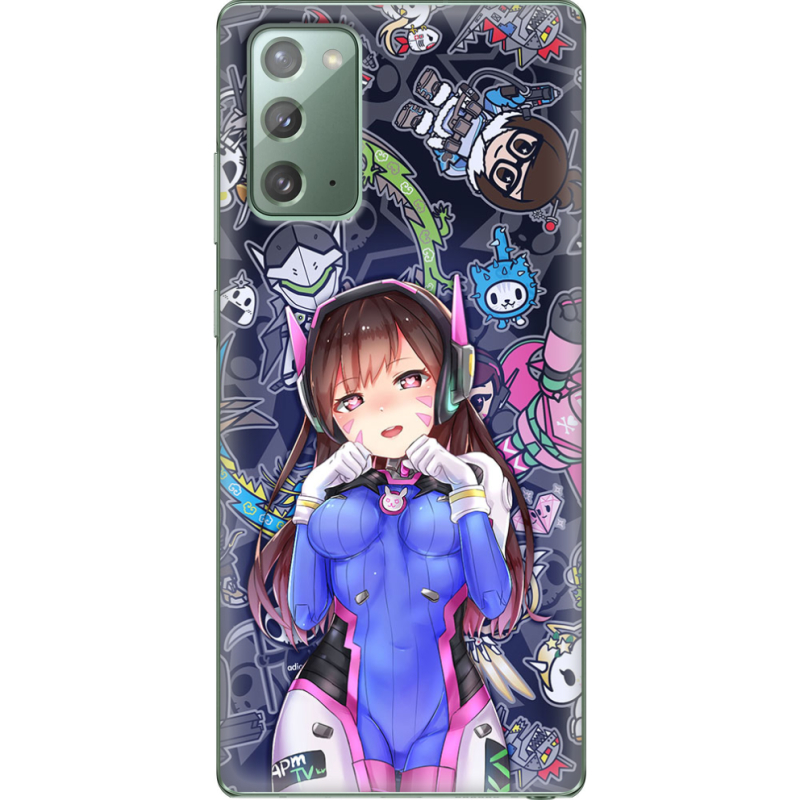 Чехол BoxFace Samsung N980 Galaxy Note 20 Overwatch D.VA