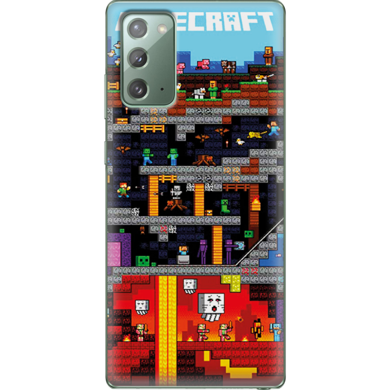 Чехол BoxFace Samsung N980 Galaxy Note 20 Minecraft Lode Runner