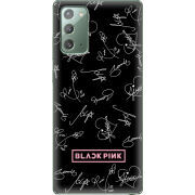 Чехол BoxFace Samsung N980 Galaxy Note 20 Blackpink автограф