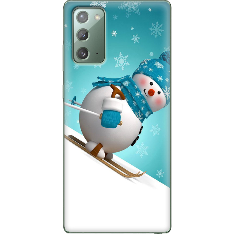 Чехол BoxFace Samsung N980 Galaxy Note 20 Skier Snowman
