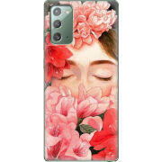 Чехол BoxFace Samsung N980 Galaxy Note 20 Girl in Flowers