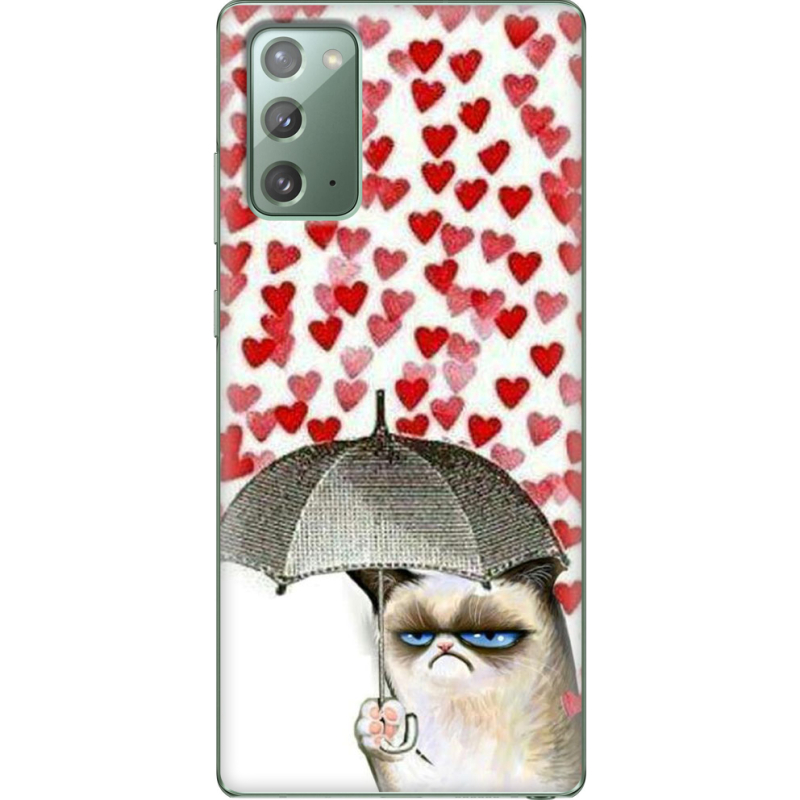 Чехол BoxFace Samsung N980 Galaxy Note 20 Raining Hearts