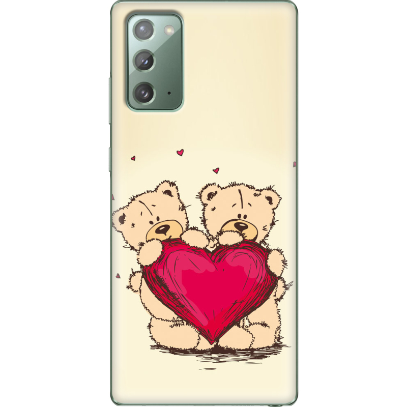 Чехол BoxFace Samsung N980 Galaxy Note 20 Teddy Bear Love