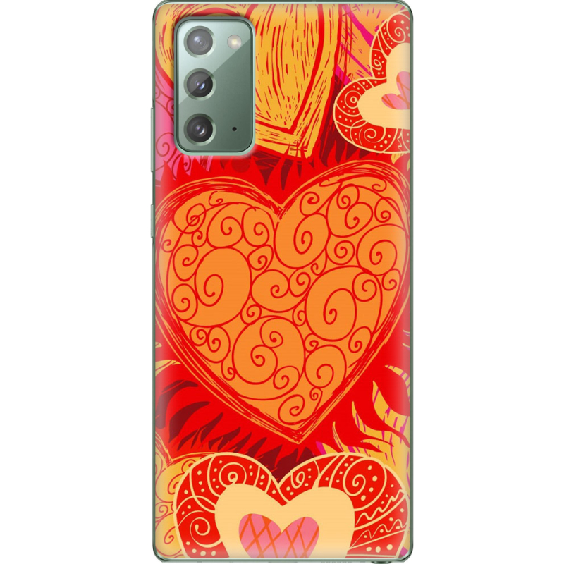 Чехол BoxFace Samsung N980 Galaxy Note 20 Warm Hearts