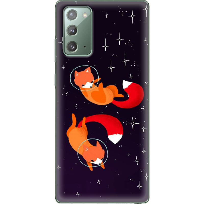 Чехол BoxFace Samsung N980 Galaxy Note 20 Fox-Astronauts