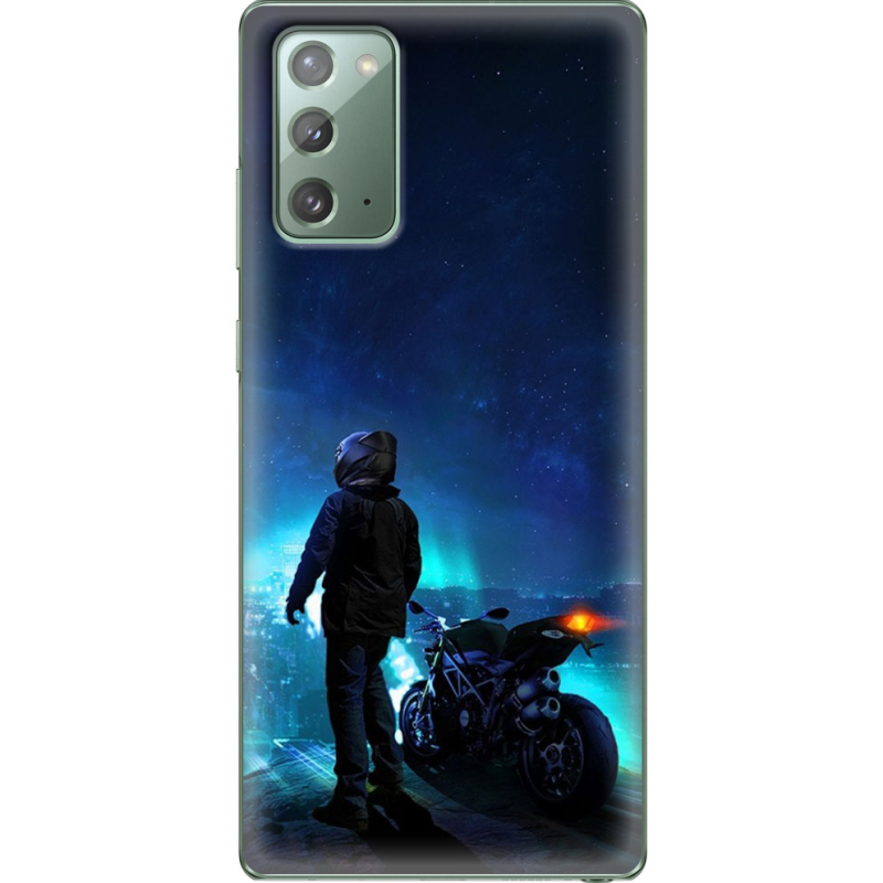 Чехол BoxFace Samsung N980 Galaxy Note 20 Motorcyclist