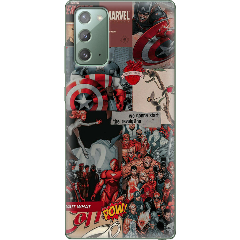 Чехол BoxFace Samsung N980 Galaxy Note 20 Marvel Avengers