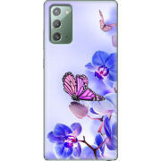 Чехол BoxFace Samsung N980 Galaxy Note 20 Orchids and Butterflies