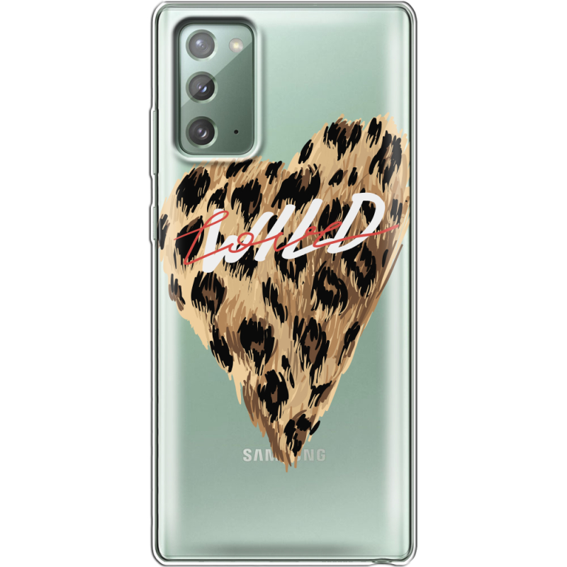 Прозрачный чехол BoxFace Samsung N980 Galaxy Note 20 Wild Love