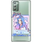 Прозрачный чехол BoxFace Samsung N980 Galaxy Note 20 The Sakuras Will Cry For You