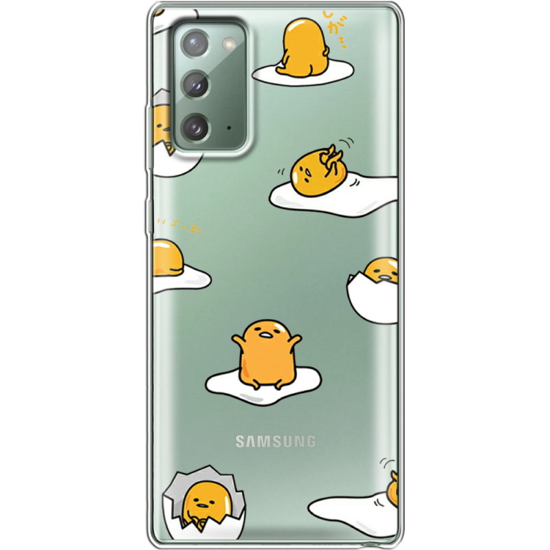 Прозрачный чехол BoxFace Samsung N980 Galaxy Note 20 Gudetama