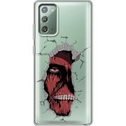 Прозрачный чехол BoxFace Samsung N980 Galaxy Note 20 Нападение Титана