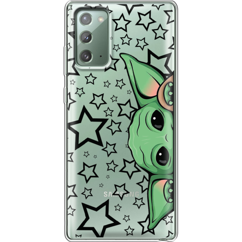 Прозрачный чехол BoxFace Samsung N980 Galaxy Note 20 Baby Yoda