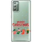 Прозрачный чехол BoxFace Samsung N980 Galaxy Note 20 Merry Christmas