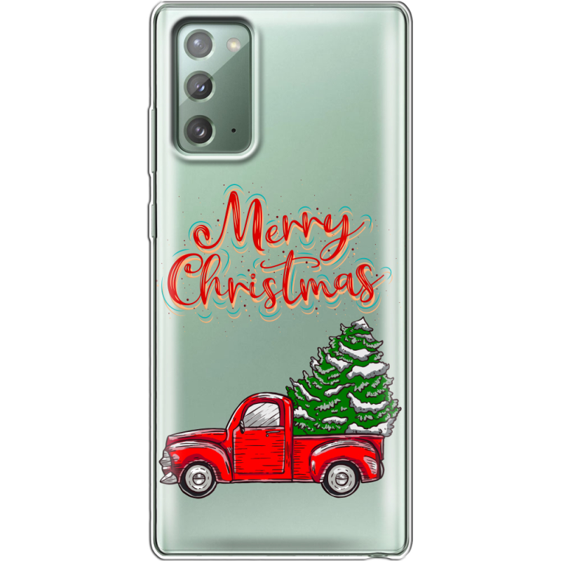 Прозрачный чехол BoxFace Samsung N980 Galaxy Note 20 Holiday Car