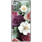 Прозрачный чехол BoxFace Samsung N980 Galaxy Note 20 Floral Dark Dreams