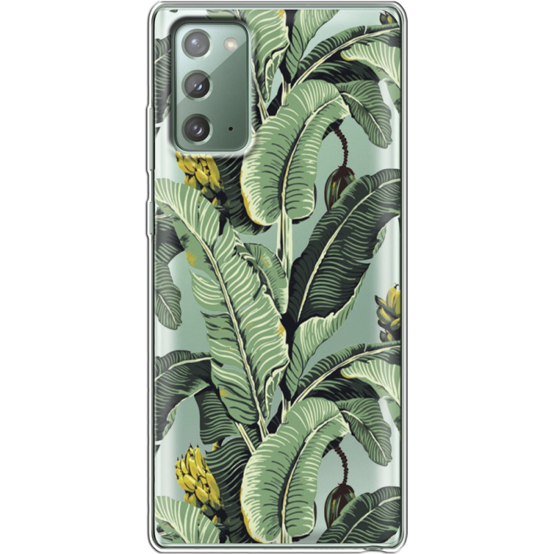 Прозрачный чехол BoxFace Samsung N980 Galaxy Note 20 Banana Leaves