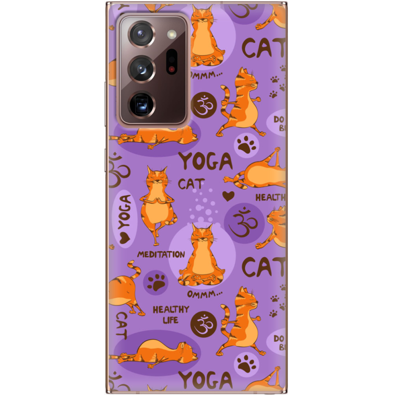 Чехол BoxFace Samsung N985 Galaxy Note 20 Ultra Yoga Cat