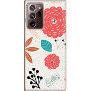 Чехол BoxFace Samsung N985 Galaxy Note 20 Ultra Line Flowers