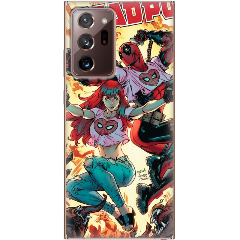 Чехол BoxFace Samsung N985 Galaxy Note 20 Ultra Deadpool and Mary Jane