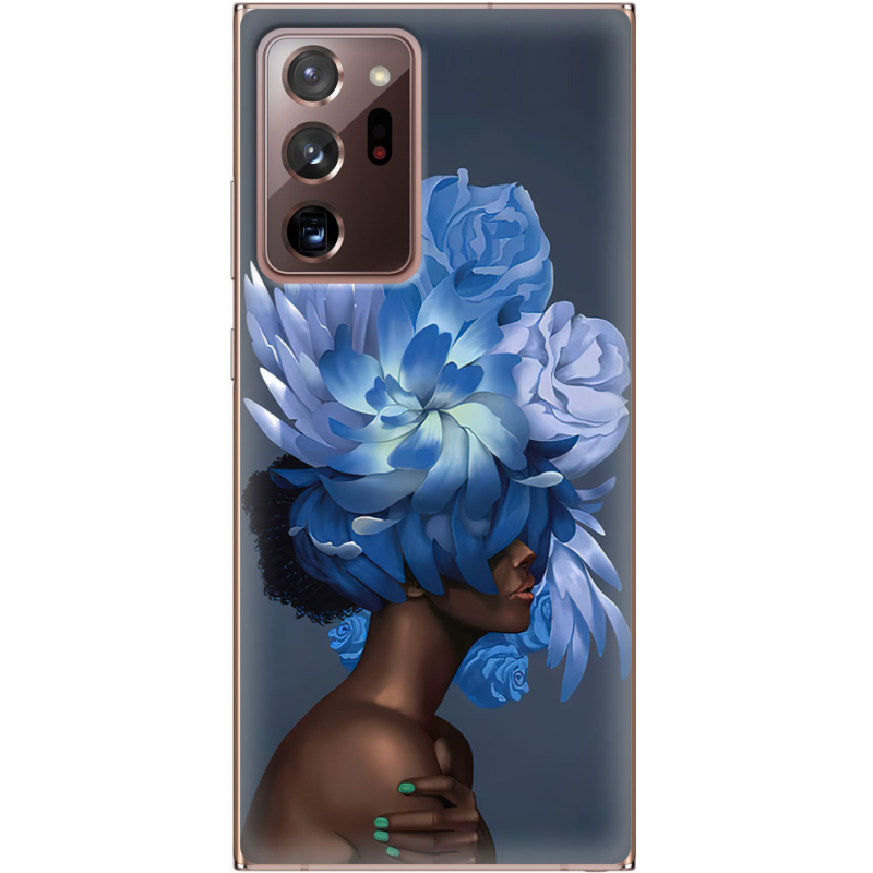 Чехол BoxFace Samsung N985 Galaxy Note 20 Ultra Exquisite Blue Flowers