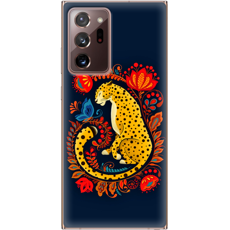 Чехол BoxFace Samsung N985 Galaxy Note 20 Ultra Petrykivka Leopard