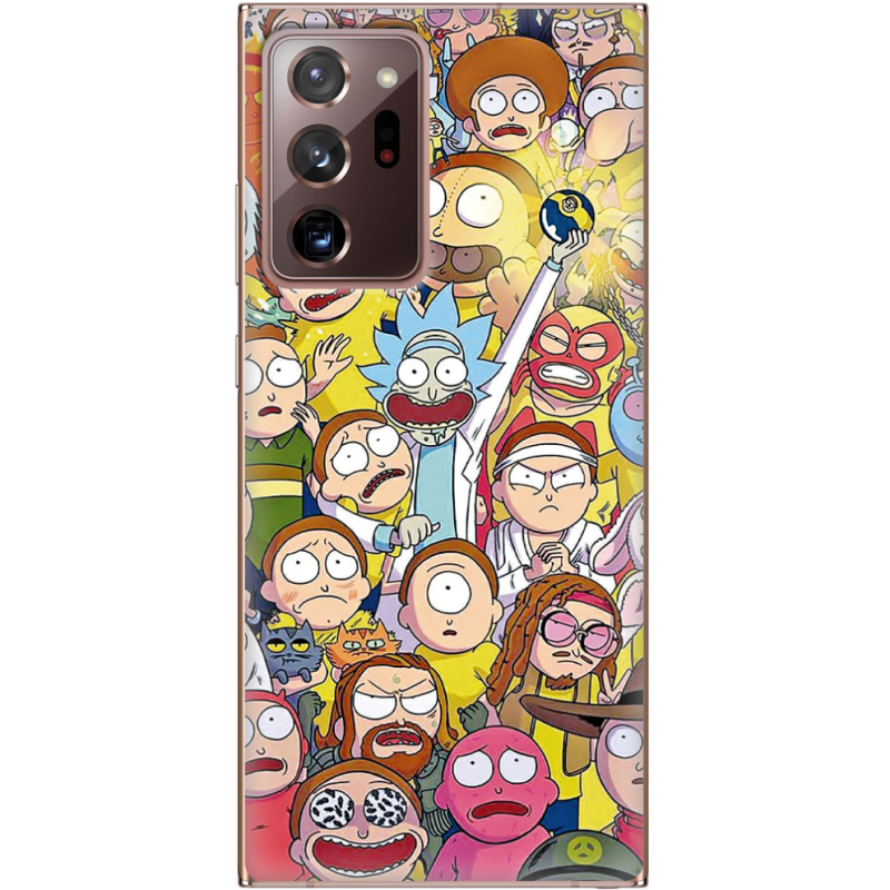 Чехол BoxFace Samsung N985 Galaxy Note 20 Ultra Rick and Morty